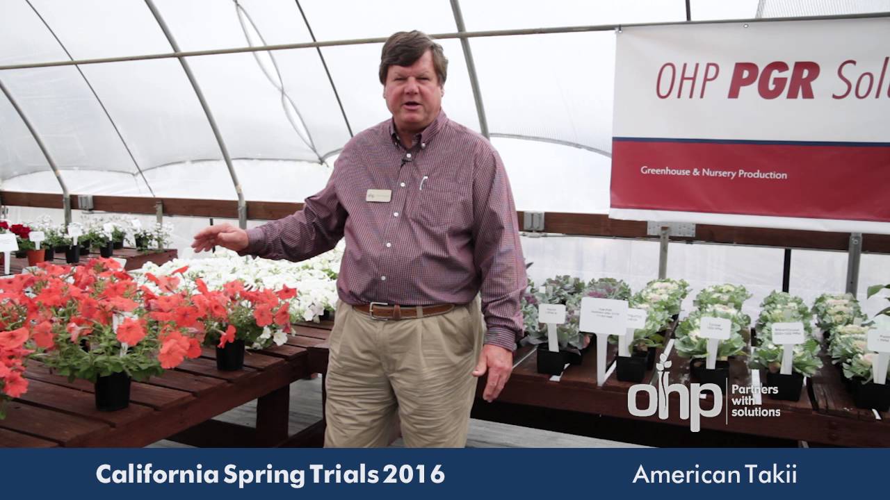 California Spring Trials 2016 - Plant Growth Regulants