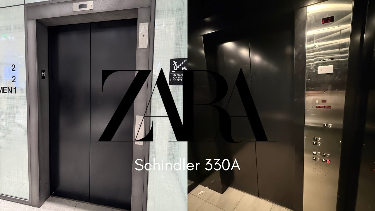 Crappy Schindler 330A Hydraulic Elevator | ZARA | The Galleria | Houston, TX