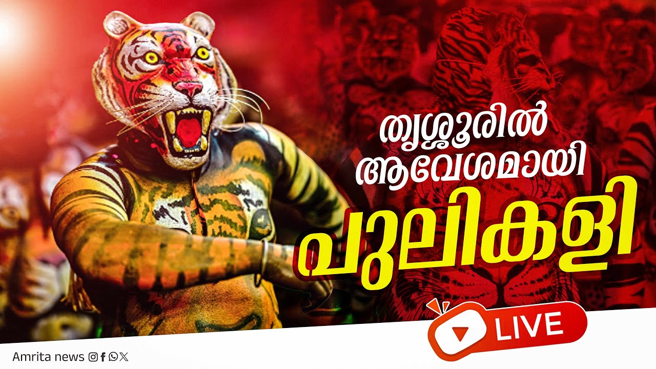 🔴LIVE I തൃശ്ശൂർ പുലിക്കളി | Pulikali 2025 | Thrissur | Onam 2025