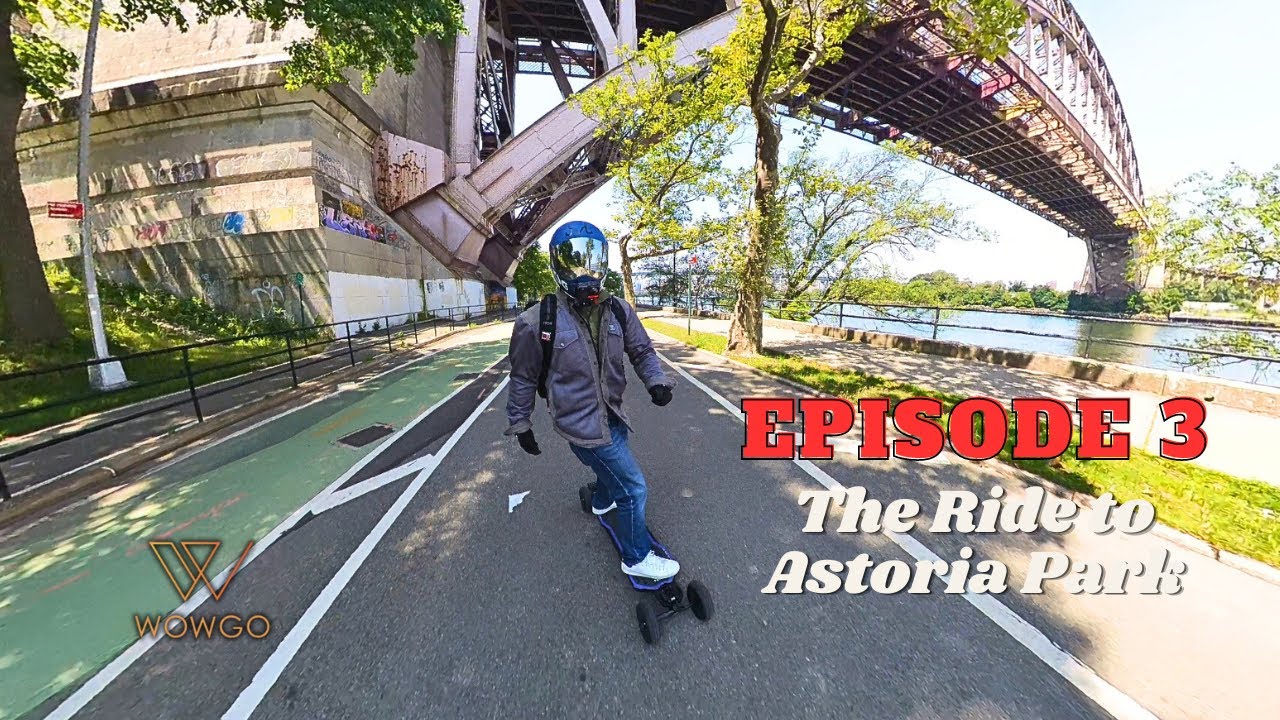 Эпизод 3. Обучение Esk8 на электроскейтборде WowGo AT2+ [4K]