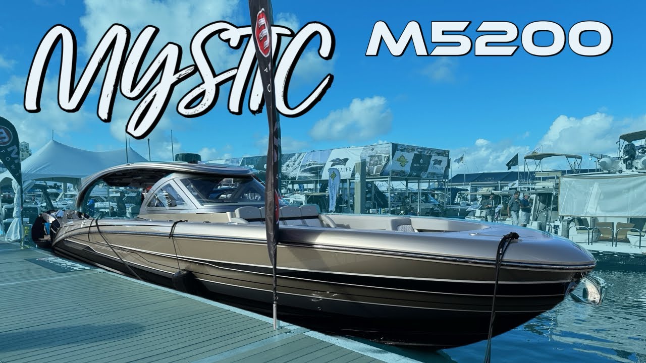 M5200 от Mystic Powerboats — это то, что вы обязательно должны увидеть!