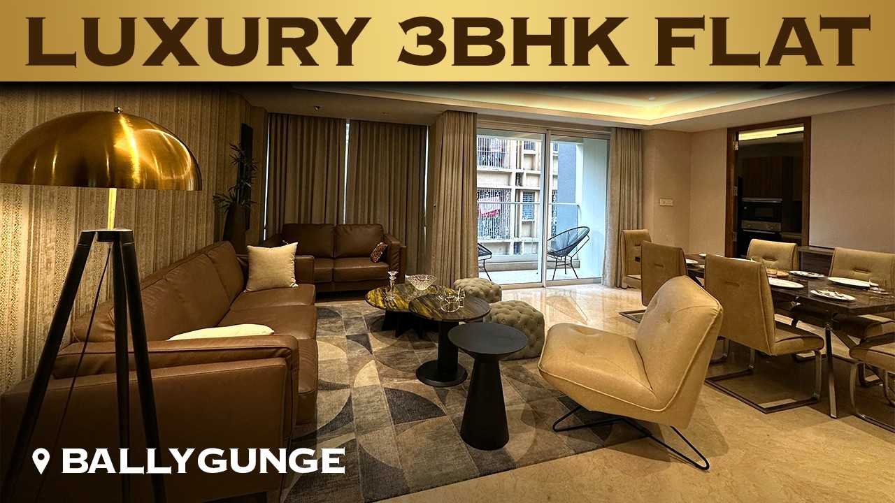 2354 sq ft fully furnished 3 BHK flat at Celica Residency in Dover Road, Ballygunge | Watta Place