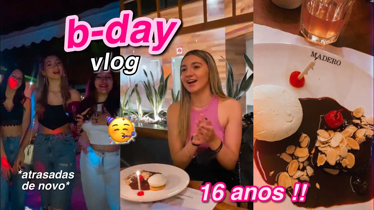 meu aniversário de 16 anos + presentes e vlog pt 2 🥳