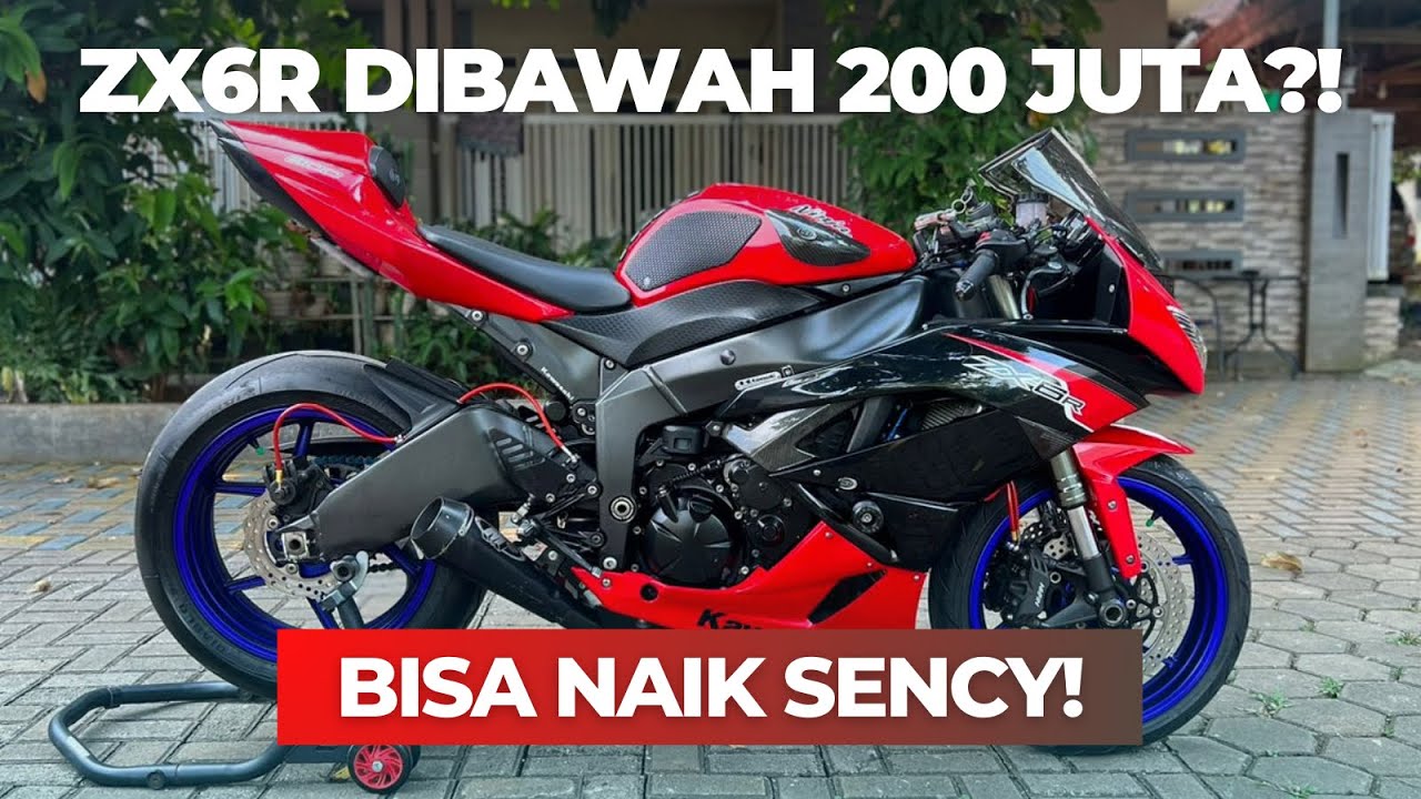 Zx6r lagi ‼️moge di bawah 200 juta bisa naek senci ‼️