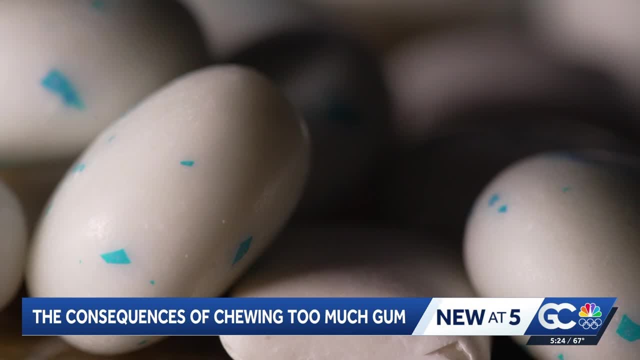 Could chewing too much gum affect your health?