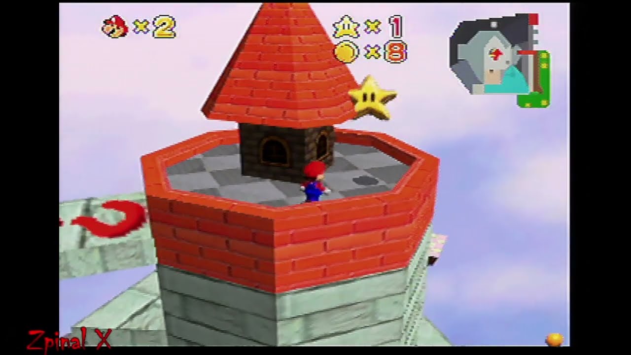 SUPER MARIO 64 BETA - FULL GAME ON REAL N64 CONSOLE - TPP