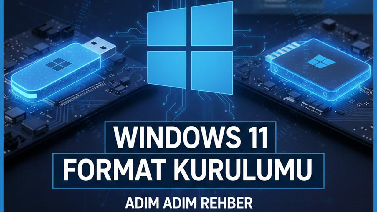 Windows 11 Format Atma ve Kurulum Rehberi (2025 - Güncel)