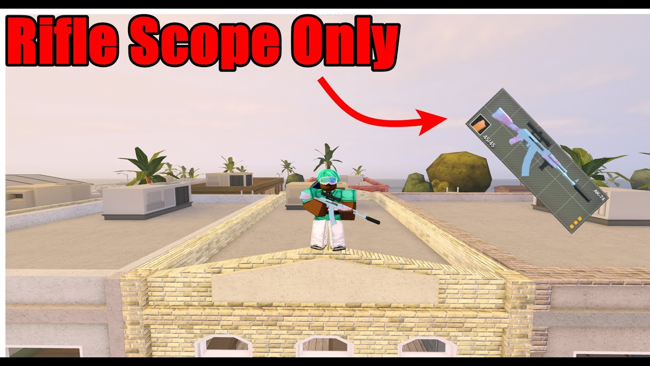 Rifle Scope Only on Apocalypse Rising 2