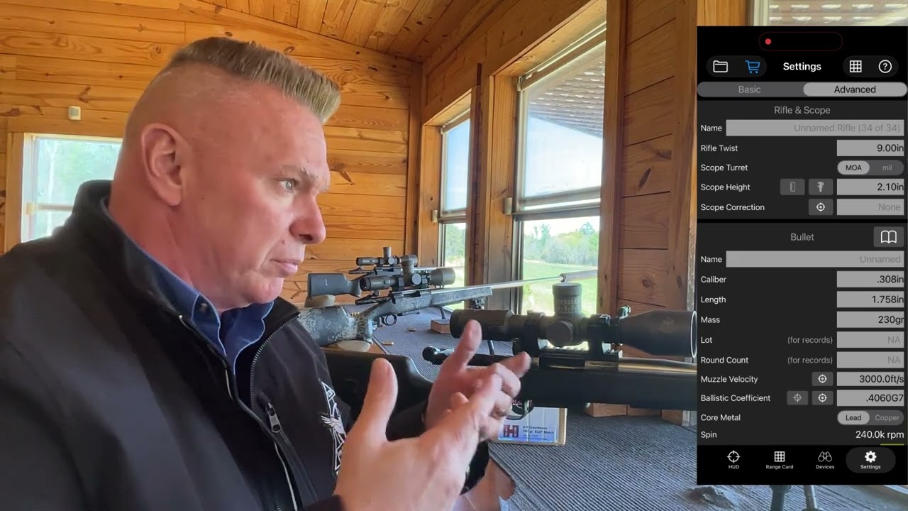 Measuring Scope height in Eagle Ballistics