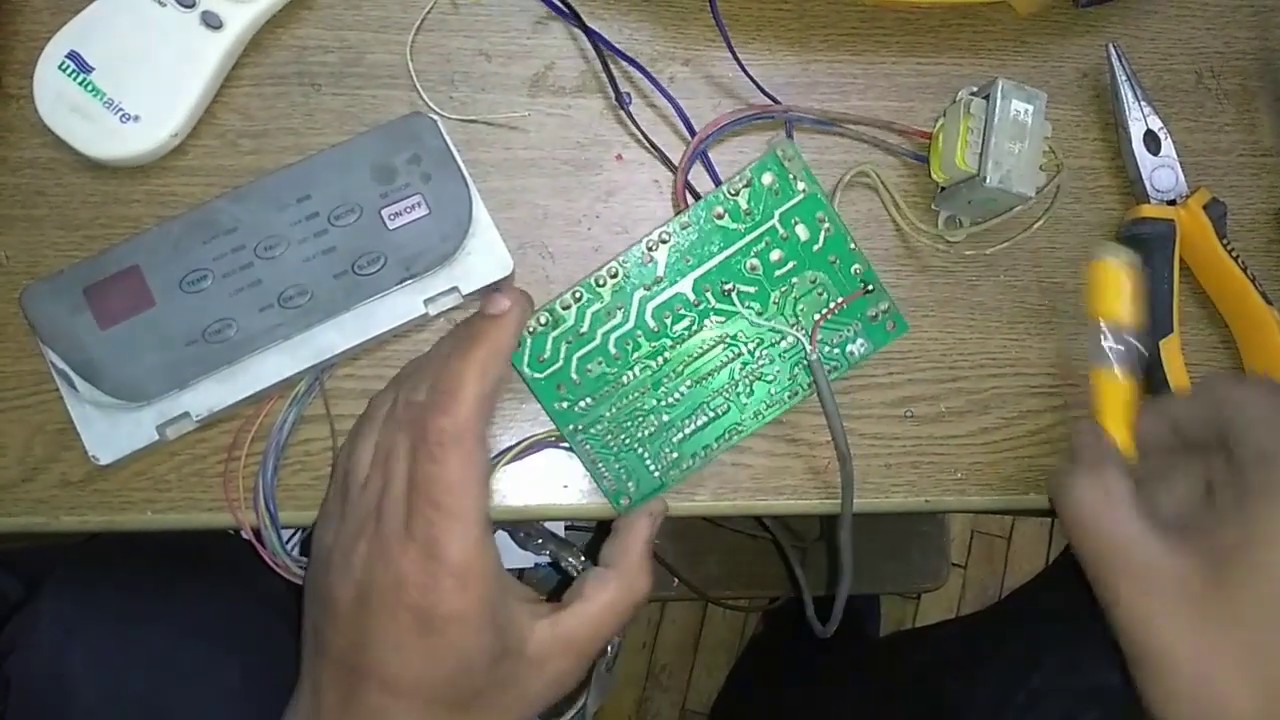 صيانه كارته جهاز تكييف شباك