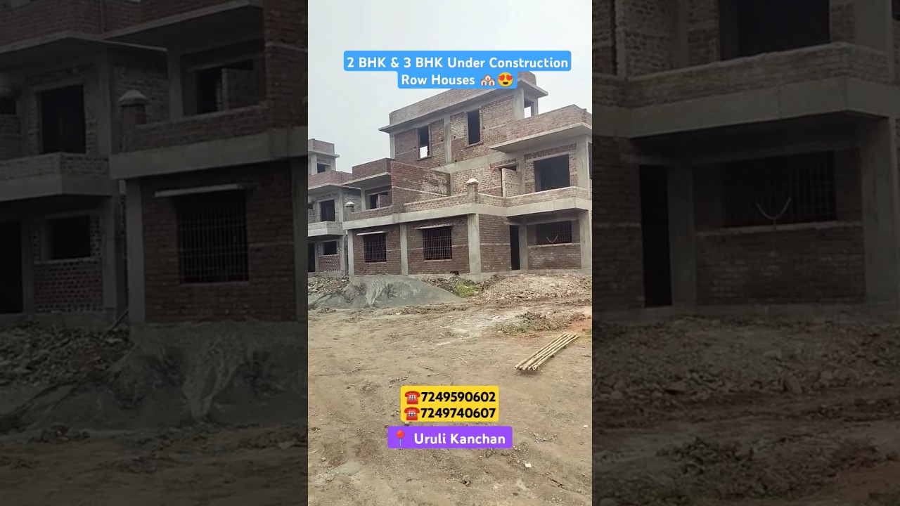 New Under Construction Row Houses Project, Uruli Kanchan,Pune#home #pune #realestate#foryou#shorts