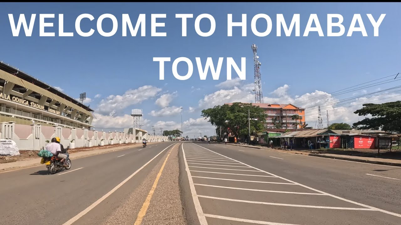 IS HOMABAY  THE UPCOMING headquarters of the Nyanza region? Latest  after the President's Visit