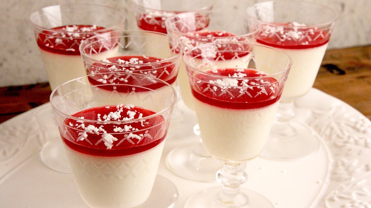 Orange Panna Cotta with Cranberry | Episode 1208