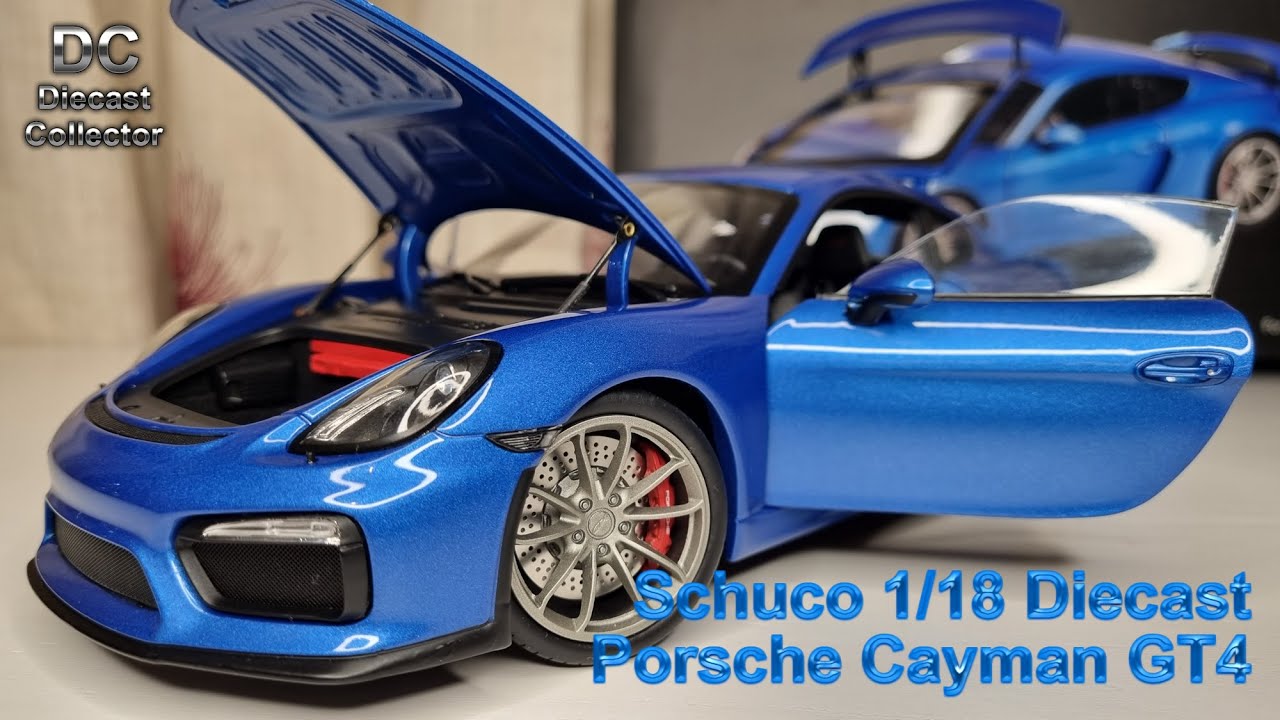 Schuco - Porsche Cayman GT4 - 1/18 Diecast - In Depth Review