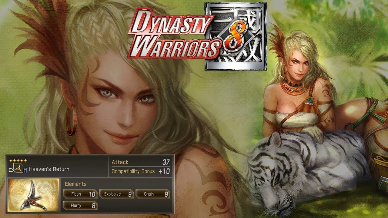 Zhurong - 5th Weapon (Ultimate Difficulty) | Dynasty Warriors 8: Xtreme Legends (4K, 60fps)