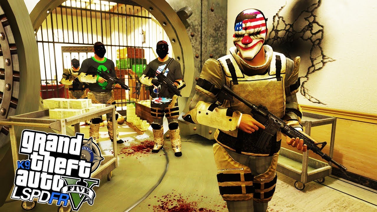 GTA V - ASSALTO MILIONÁRIO AO BANCO DO BRASIL
