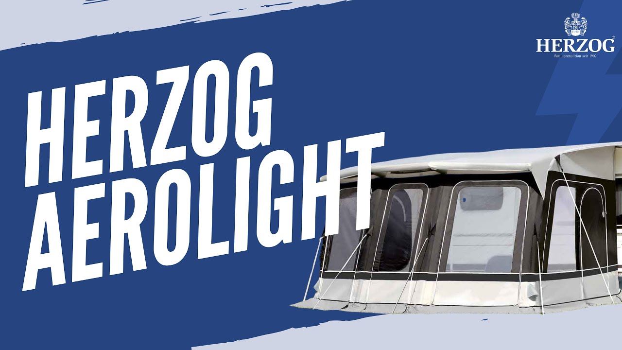 Aufbau und Vorstellung des Herzog AeroLight Luftvorzelt– Das perfekte Leichtgewicht für unterwegs!