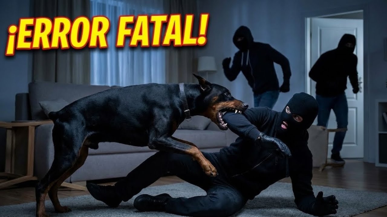 3 Hombres vs 1 Doberman: El FINAL es Brutal