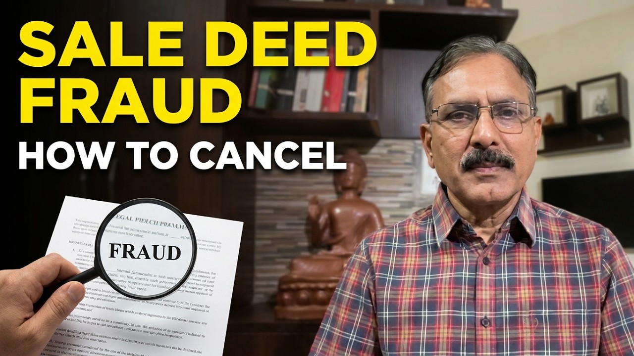 Sale deed and Fraud:  How to get cancelled and where to go?