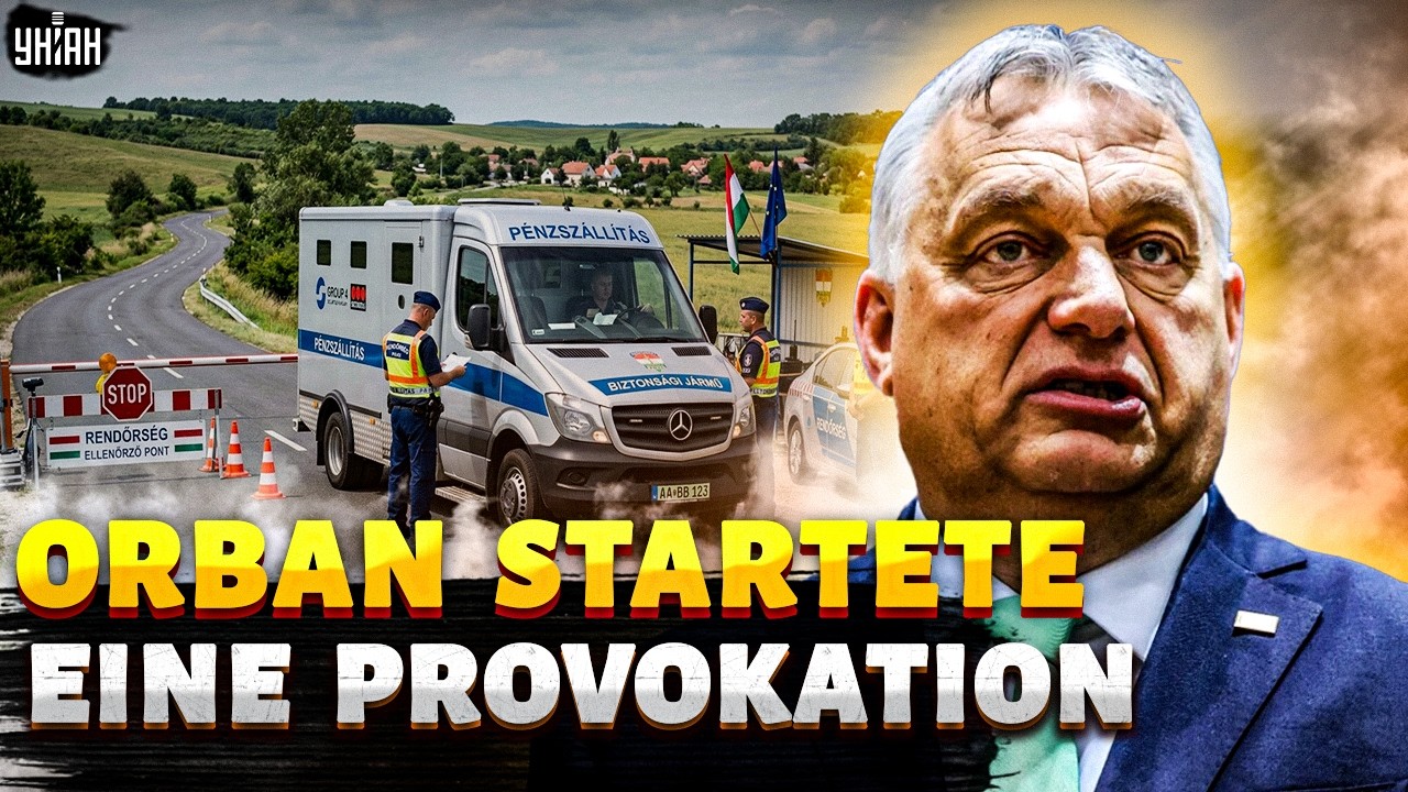 Orban STIEHLT Geld! Zynische PROVOKATION gegen Ukraine. Putins Freund BLAMIERT