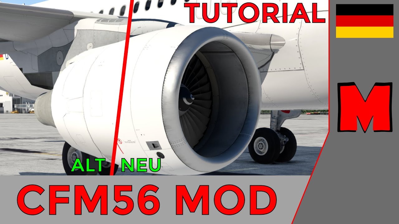 CFM56 engine mod für FFA320
