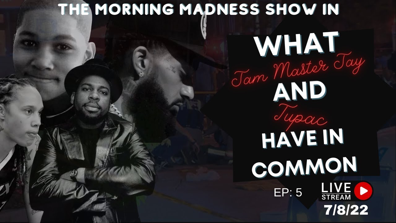 WHAT DO TUPAC AND JAM MASTER JAY HAVE IN COMMON? EP:5 | The Morning Madness Show