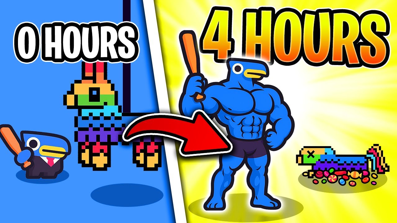 I made BILLIONS by Breaking Pinatas for 4 Hours!