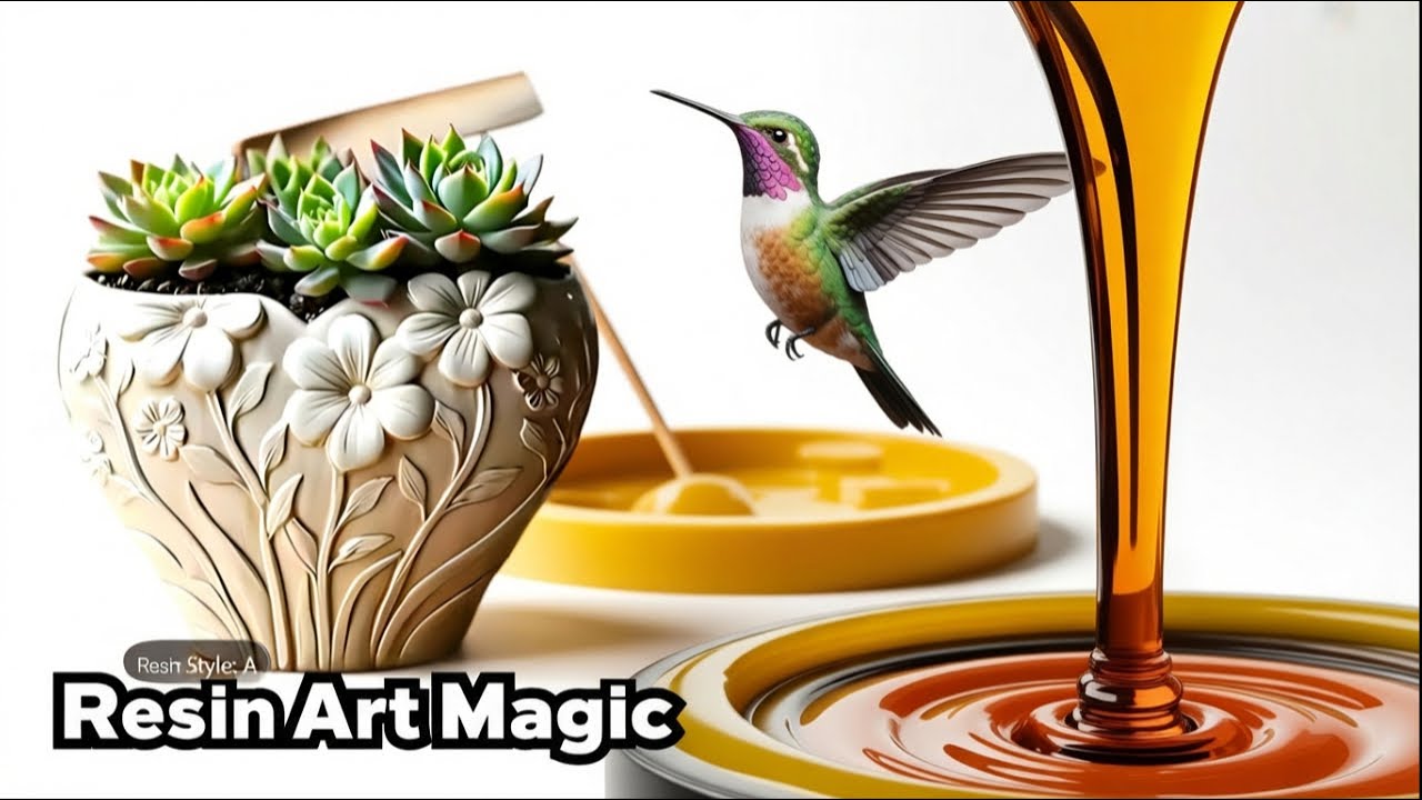 471|The Unexpected Magic of Mixing Color-Shift Mica Powder with Resin