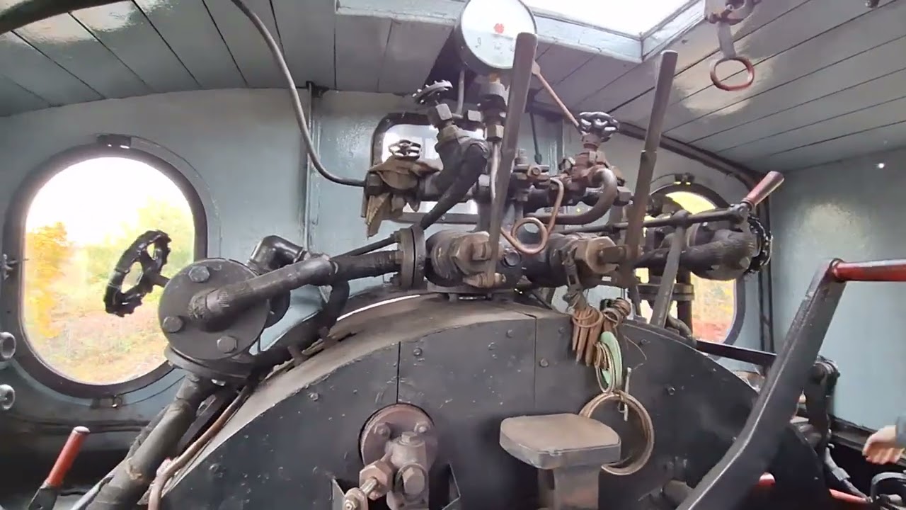 Führerstandsmitfahrt auf der Emma am 12.10.24 im historischen Lokschuppen Wittenberge