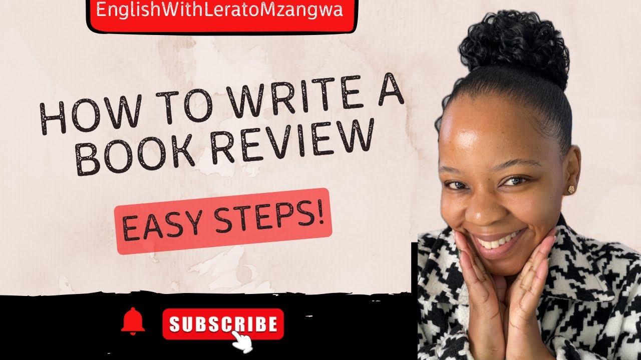 How To Write a Book Review Tutorial | English Writing
