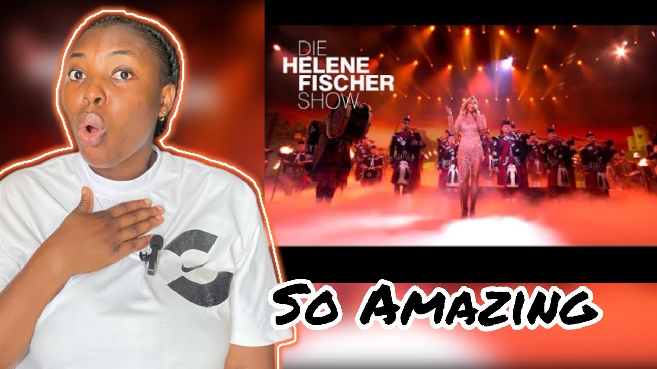 First time reaction to Helene Fischer, The Crossed Swords Pipes & Drums- Amazing Grace 
