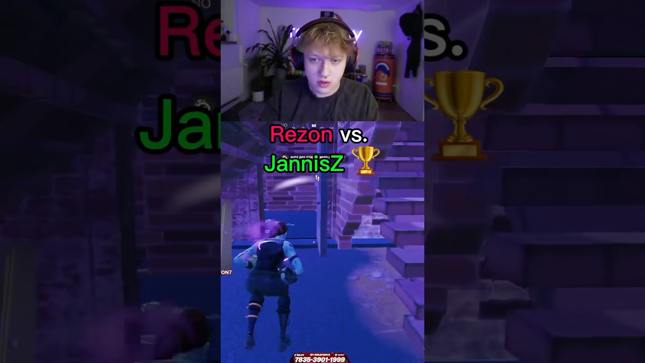 🏆Rezon vs. JannisZ🏆                   #rezonay #twitch #fortnite #fortnitepro #funny #short #viral