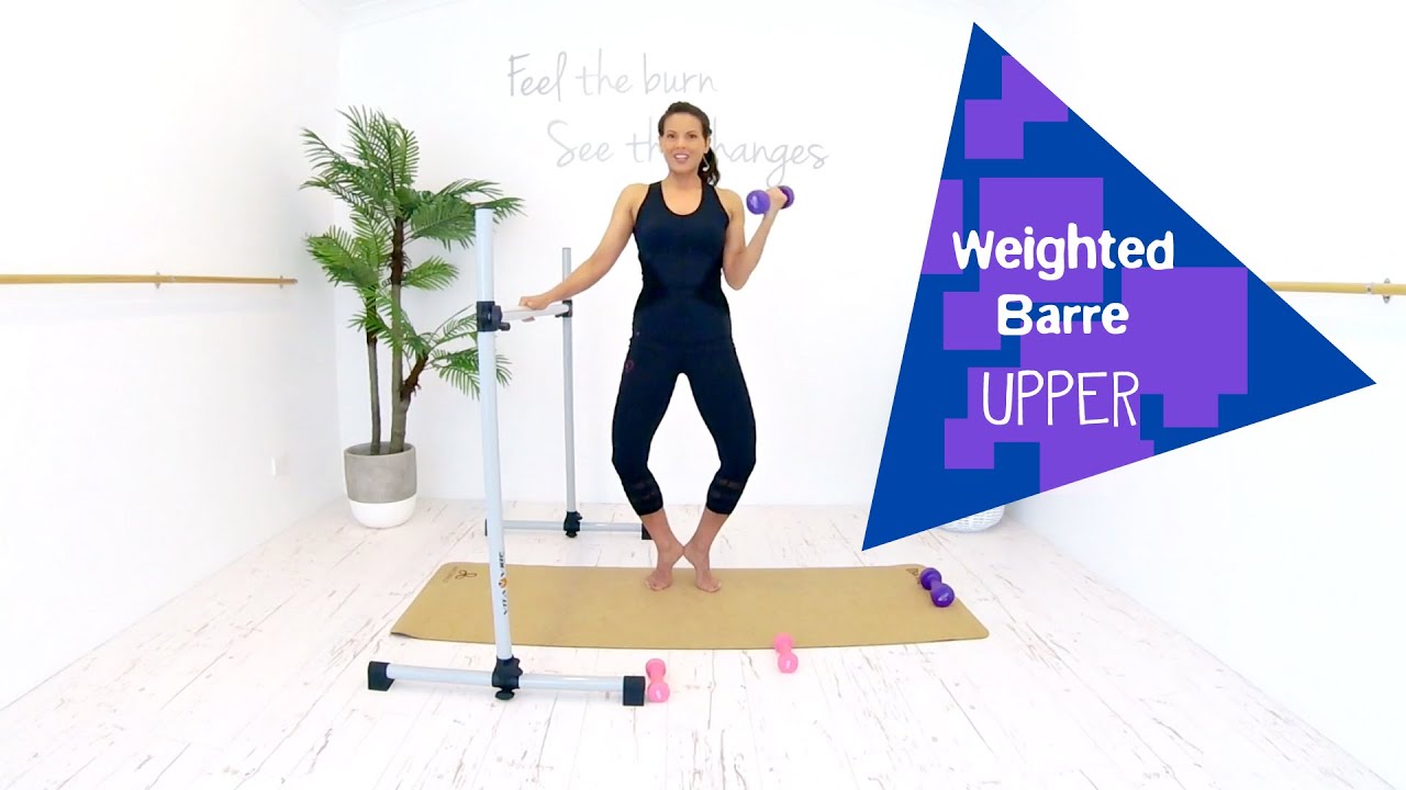 Тренировка рук и верхней части тела в стиле барре с отягощениями - BARLATES BODY BLITZ Утяжелённа...