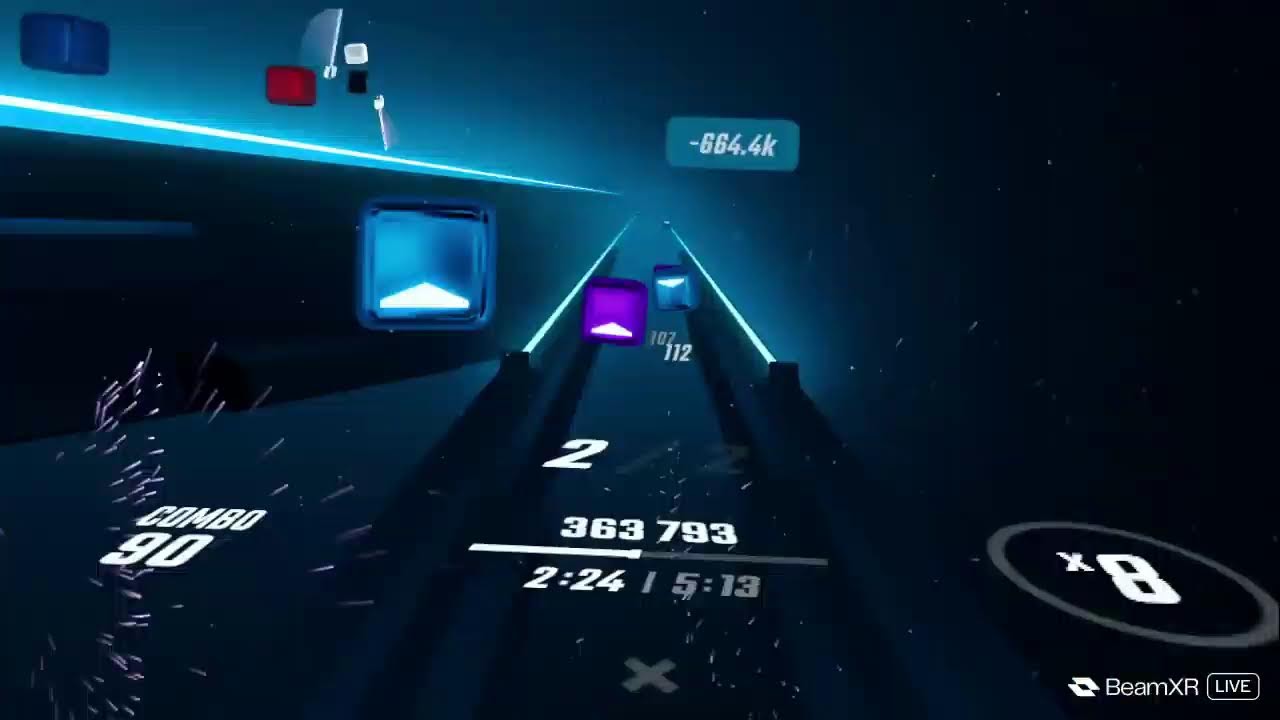 Beat Saber stream Quest 3 #2