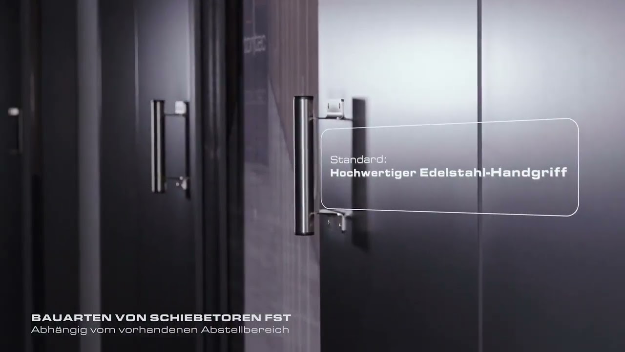 Produktvideo 3 Arten von Schiebetoren Tortec