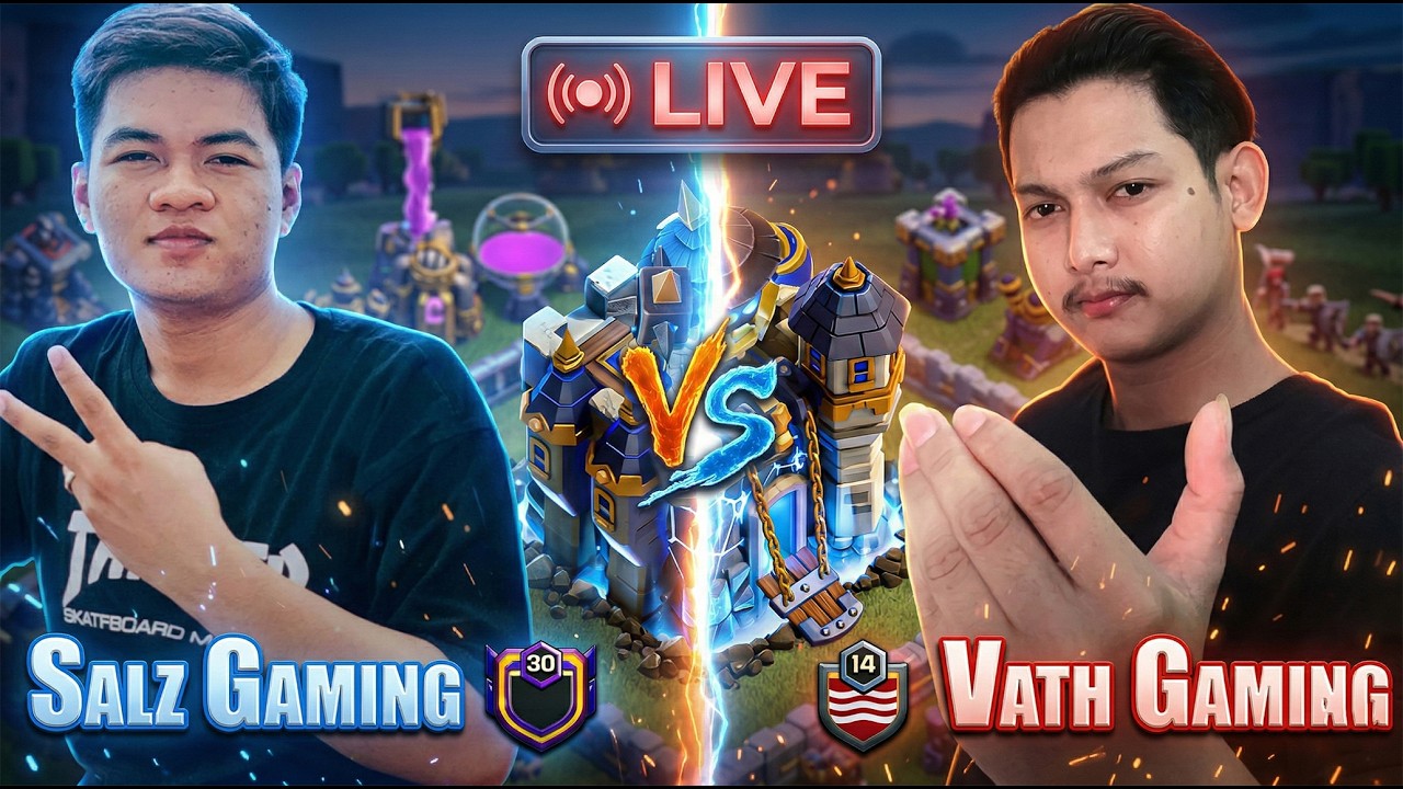 (⭕LIVE) Test ដៃមុនវ៉ៃ SG យប់នេះ🥱😜⚡ | CLASH OF CLANS