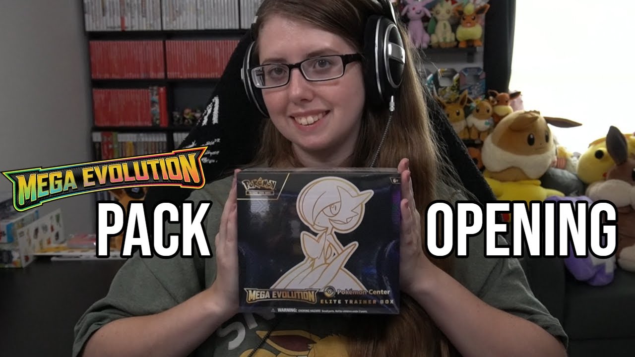 Mega Evolutions (Mega Gardevoir) Pokémon Center Elite Trainer Box Opening | Pokémon TCG