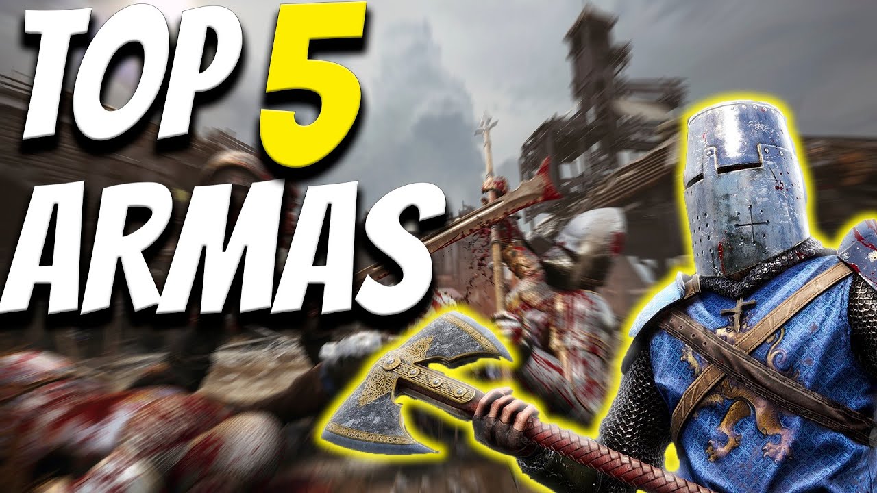 TOP 5 Mejores ARMAS Chivalry 2