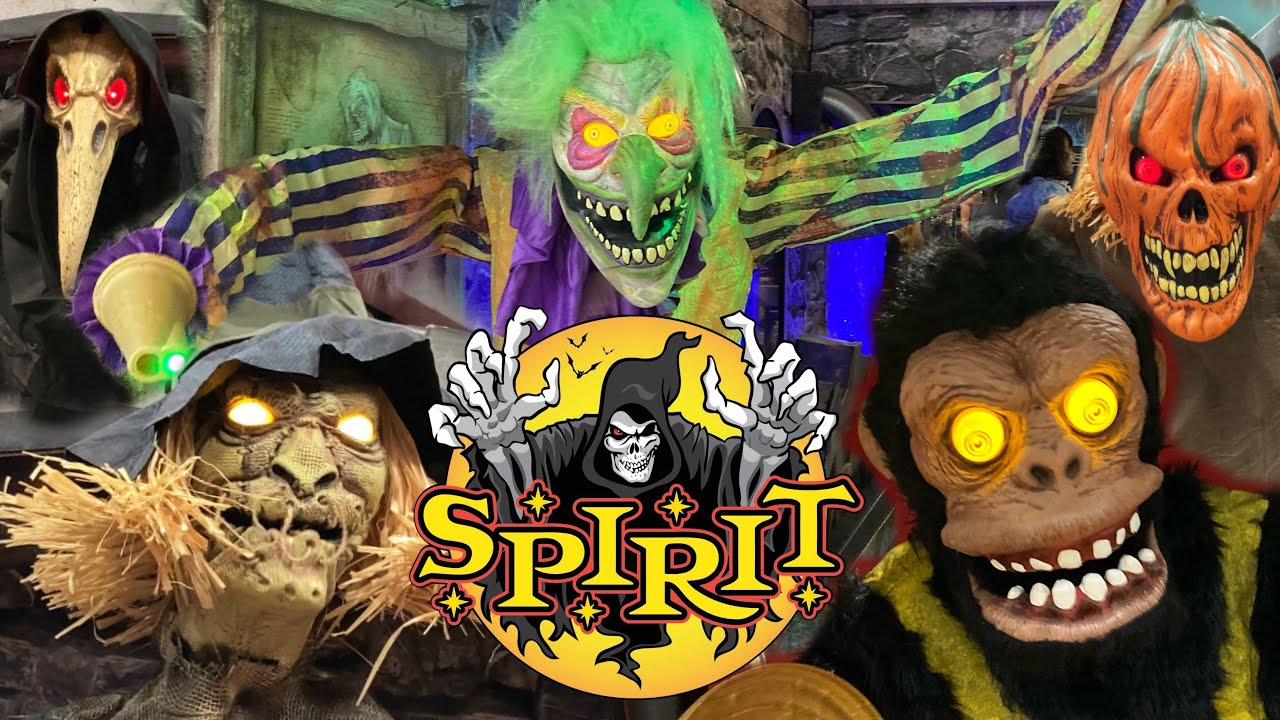 SPIRIT HALLOWEEN 2022 Store Tour ALL NEW ANIMATRONICS, MASKS, DECOR, AND MORE