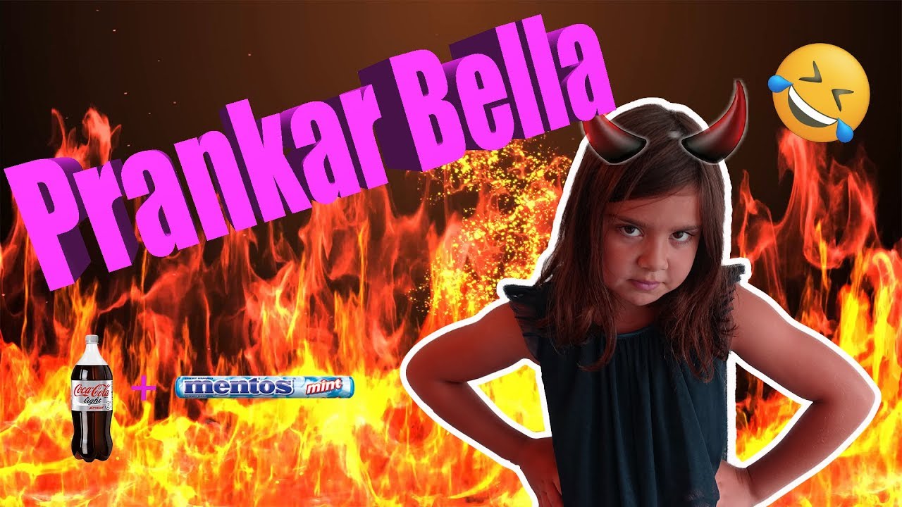 Svenskt prank: Pappa prankar sin dotter med Mentos & Cola 💥
