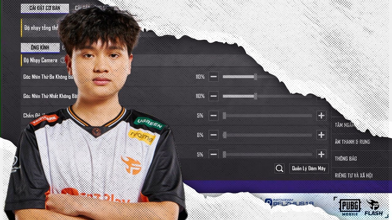 🇻🇳 FL Zhius Update 4.5 | 5 Finger Sensitivity & Control Code | PMWC 2026 #7 | Team Flash