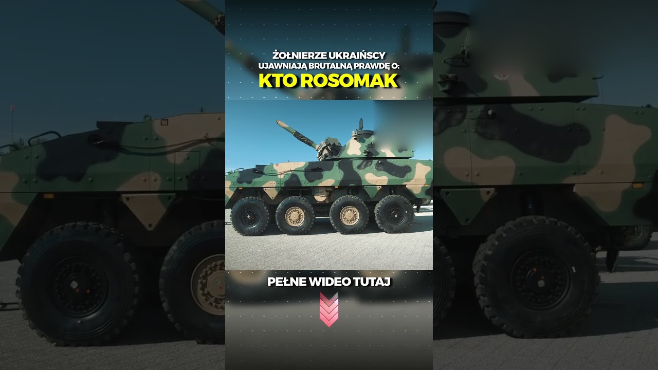 Polski ROSOMAK Przebija Się Przez Linie Rosjan