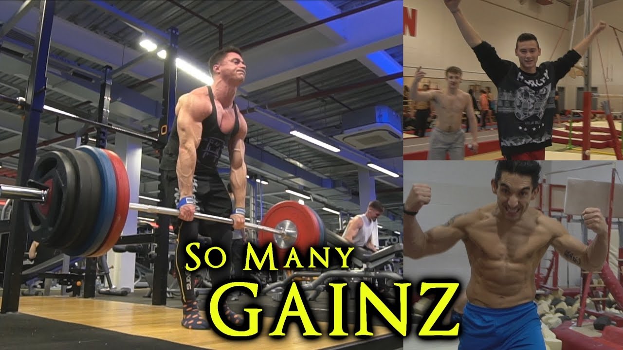 Tricking and Powerlifting in London | Standing Double Backflip Attempt | Training Vlog