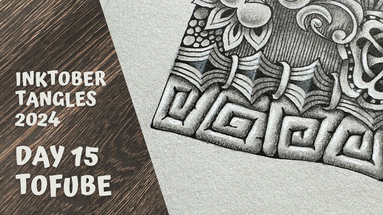 Inktober Tangles 2024 - День 15 - Тофубе