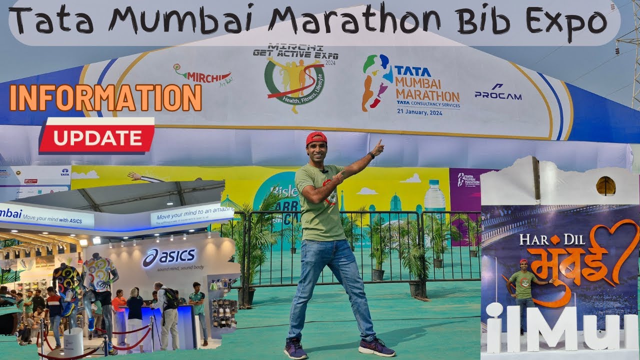 Updated Info | Tata Mumbai Mararthon 2024 | Bib Collection | Biggest Marathon Event Expo Don't miss
