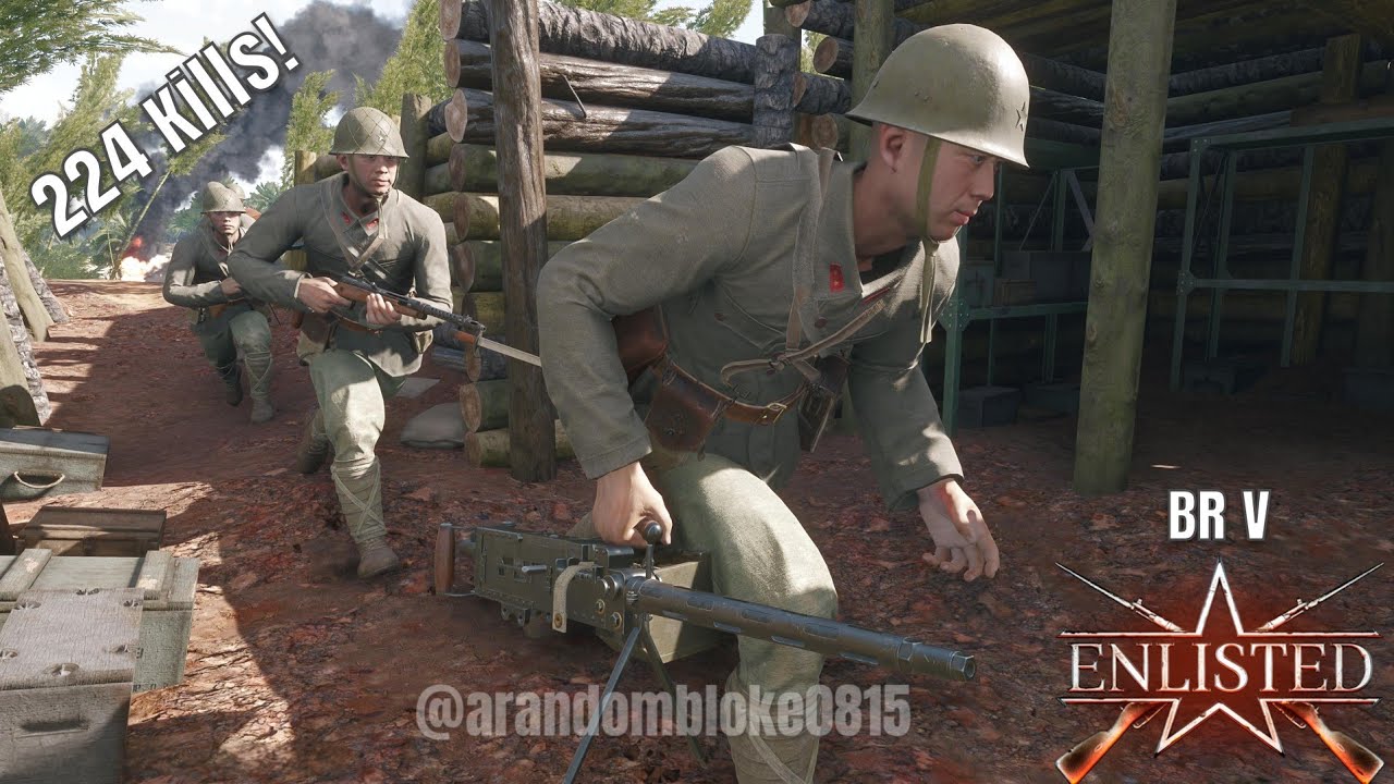 Enlisted; Caves and Graves Japan Grind Part 11! - Japan Tier V PS5 Gameplay