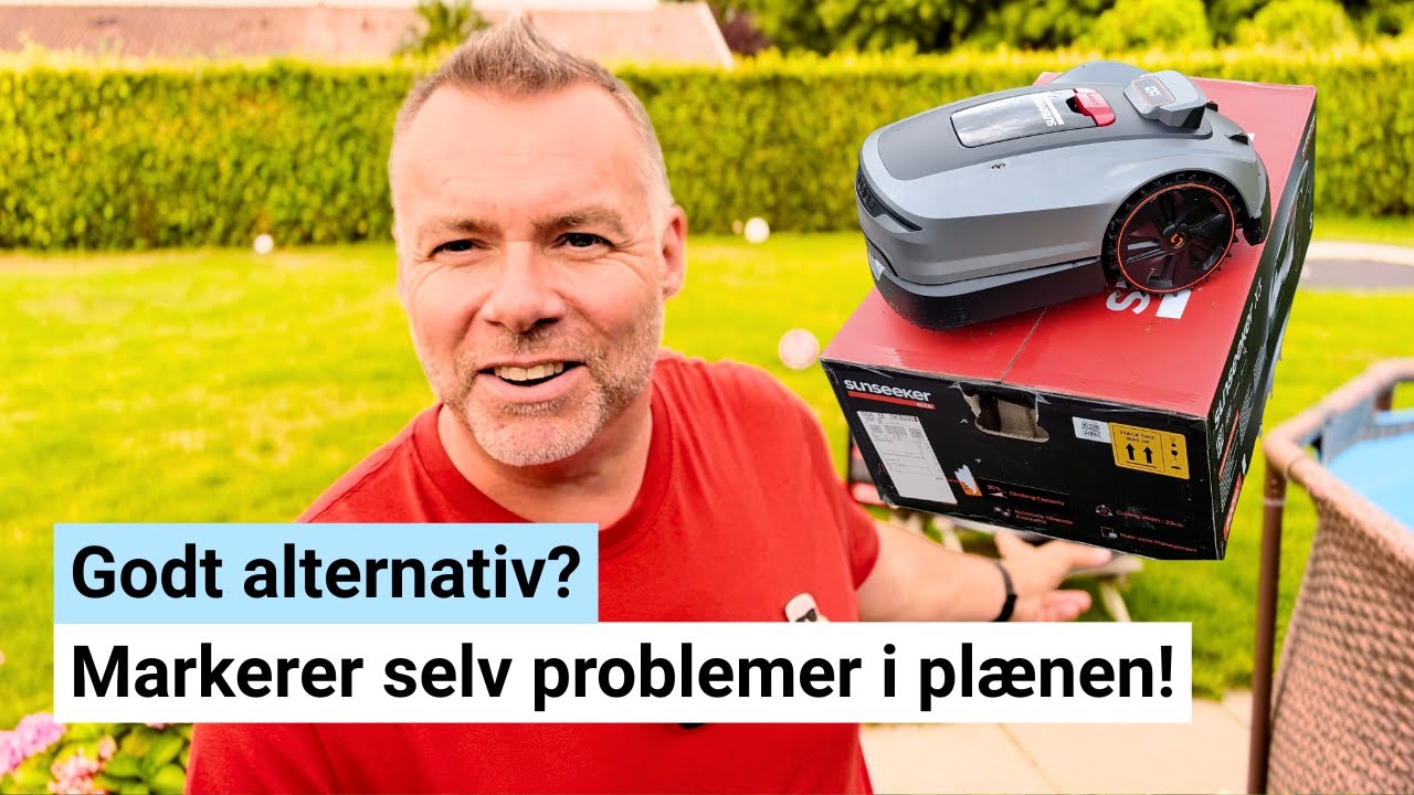 Min test af Sunseeker Elite X3 🌱🤖 | Robotplæneklipper test 2025