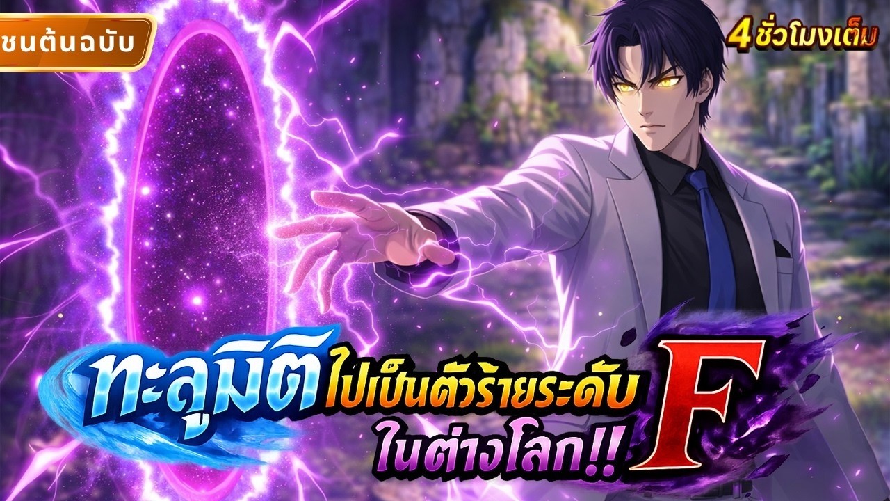 [ชนต้นฉบับ] : ทะลุมิติไปเป็นตัวร้ายระดับ F ในต่างโลก!! [ดูยาวๆ 4 ชั่วโมงเต็ม] #ดูให้ตาแฉะ