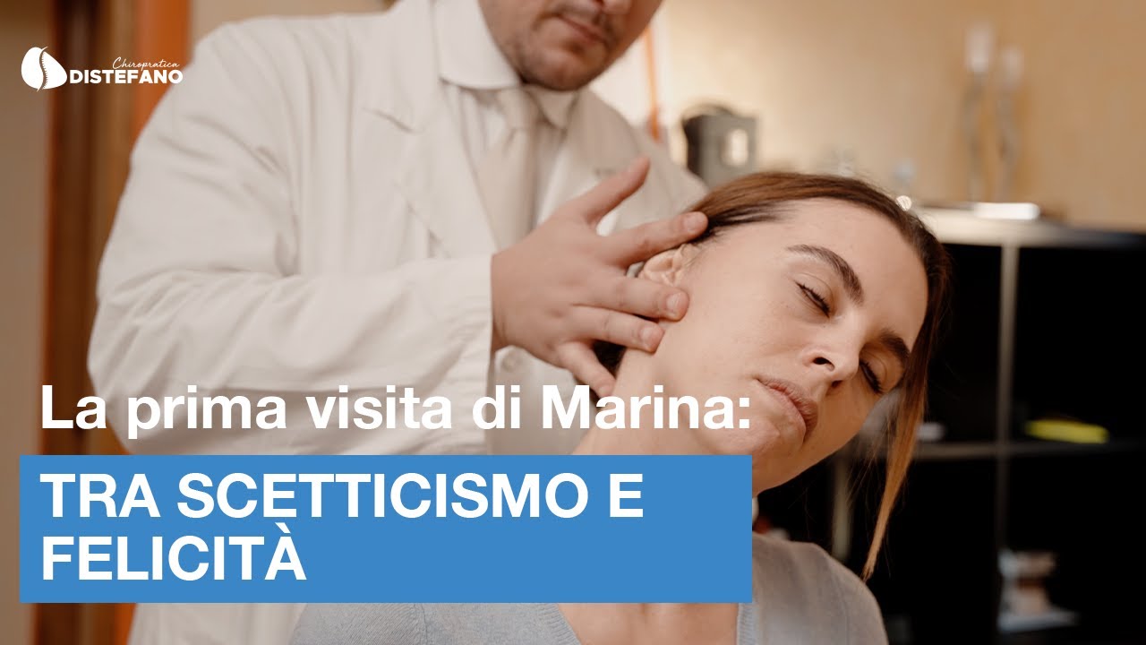 La prima visita Chiropratica di Marina Crialesi: tra scetticismo e felicità