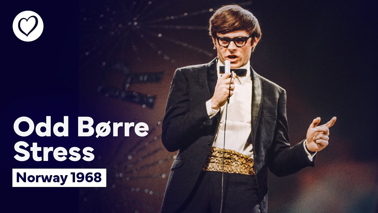 Odd Børre - Stress (LIVE) | Norway 🇳🇴 | Eurovision 1968